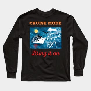 Cruise Vacation Design Long Sleeve T-Shirt